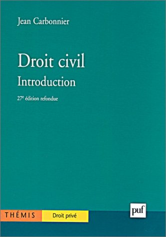 Droit civil : introduction
