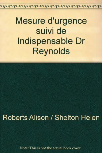 mesure d'urgence (collection blanche)