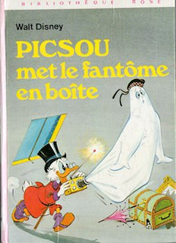 picsou met le fantôme en boîte