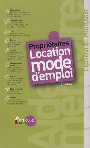 Location mode d'emploi : propriétaires