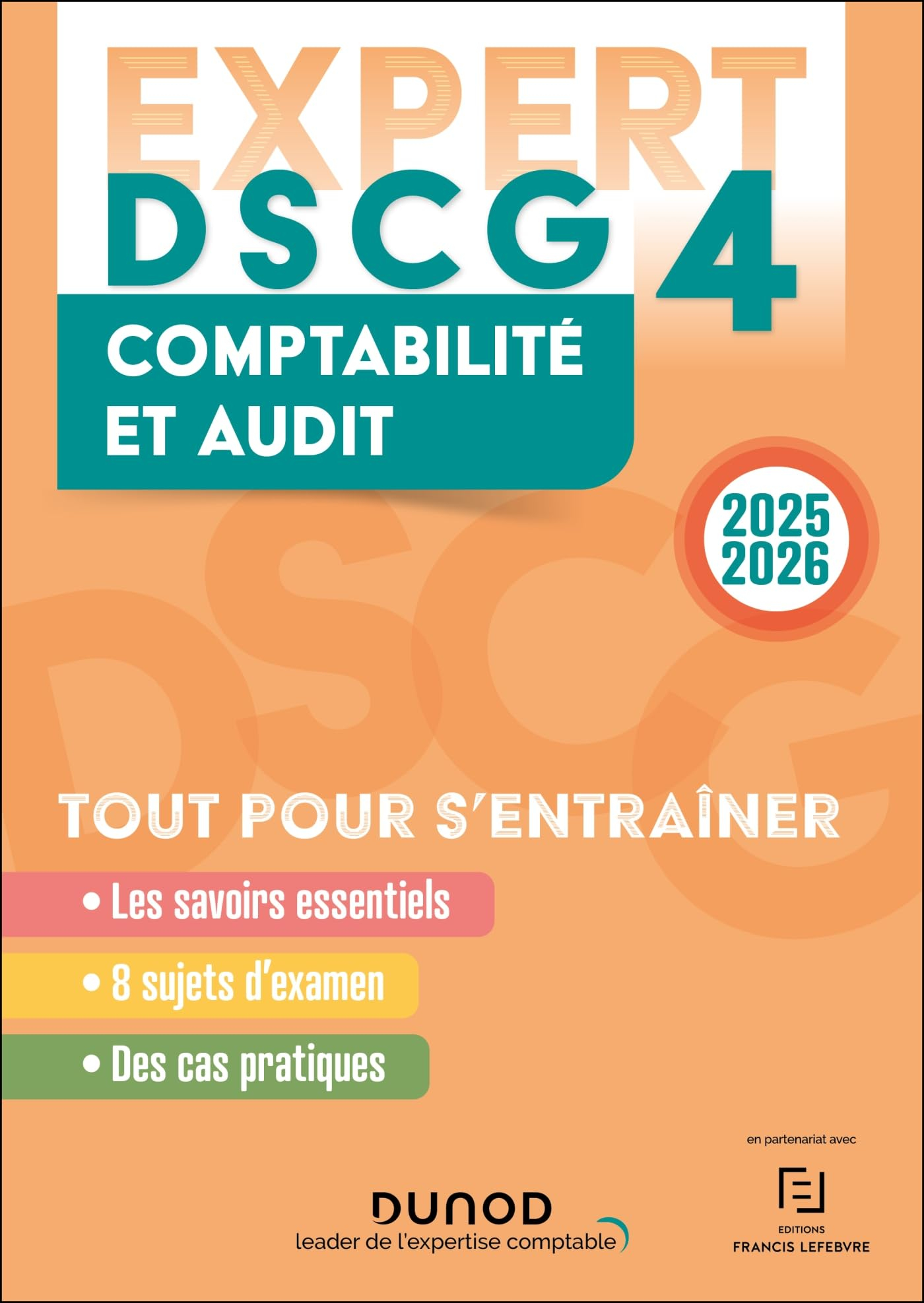 DSCG 4, comptabilité et audit : tout pour s'entraîner : 2025-2026