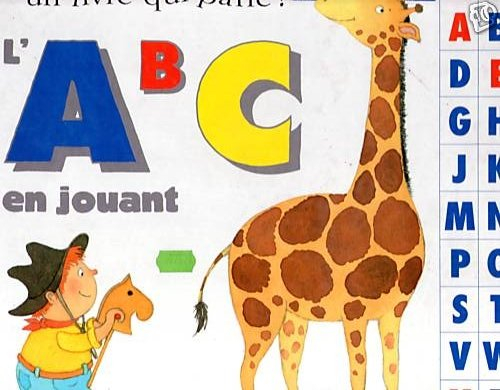 L'Abc en jouant : livre électronique