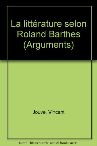 La Littérature selon Barthes