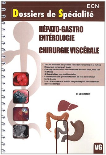 Hépato-gastro entérologie : chirurgie viscérale