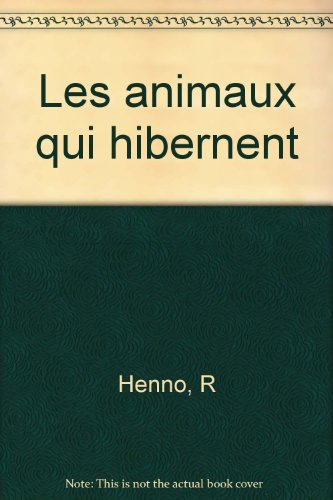 Les Animaux qui hibernent