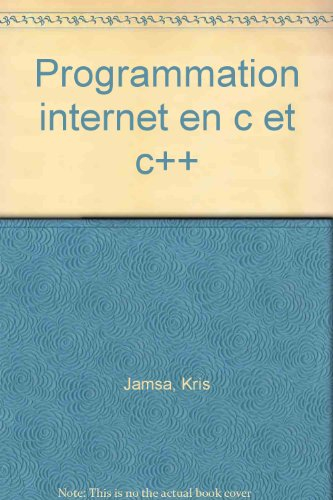 Programmation Internet en C et C++