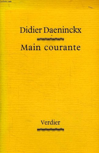 Main courante : récits