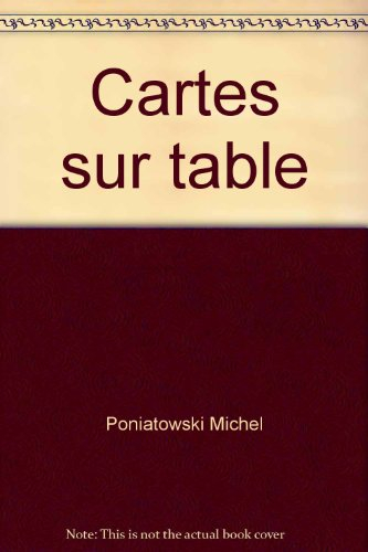 cartes sur table