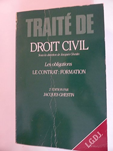 traite de droit civil / les obligations / le contrat