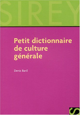 Petit dictionnaire de culture générale