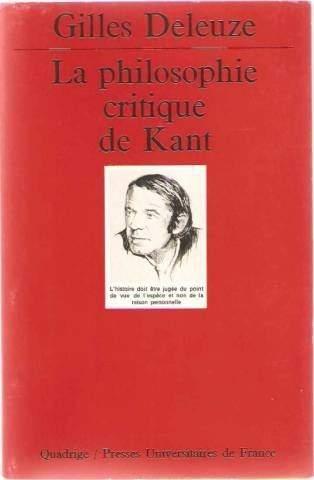 la philosophie critique de kant