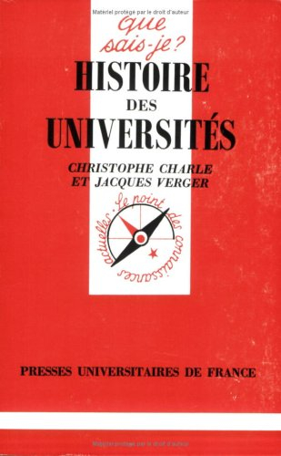 Histoire des universités