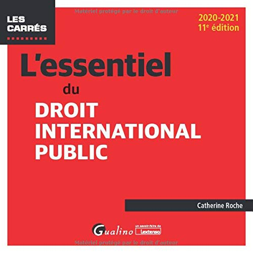L'essentiel du droit international public : 2020-2021