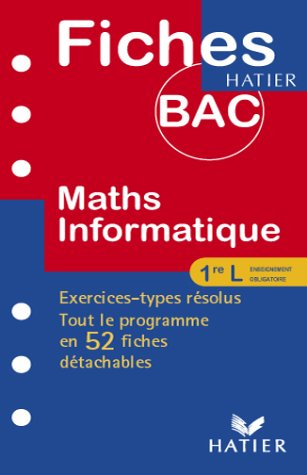 maths informatique 1ère l. : enseignement obligatoire