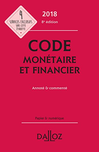 Code monétaire et financier 2018