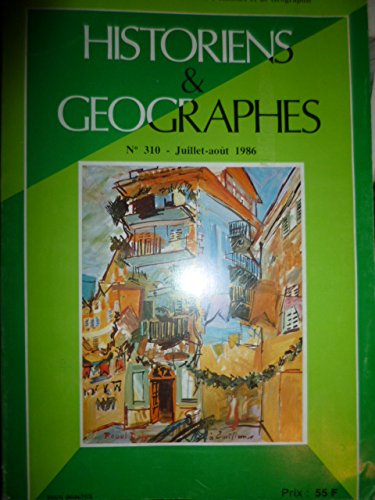 historiens & géographes n, 310 : education civique - références à l'histoire dans les discours polit
