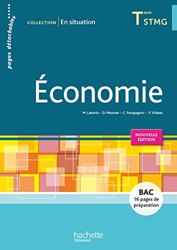 Economie terminale STMG : nouveau programme