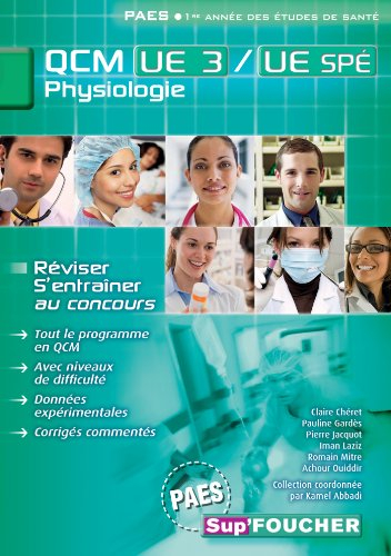 Physiologie, PAES, QCM UE 3-UE spé