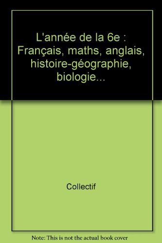 l'annee de la 6eme    (ancienne edition)