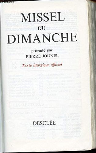 missel du dimanche