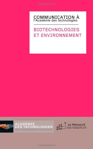 Biotechnologies et environnement