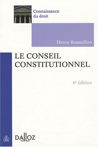 Le Conseil constitutionnel