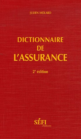 dictionnaire de l'assurance