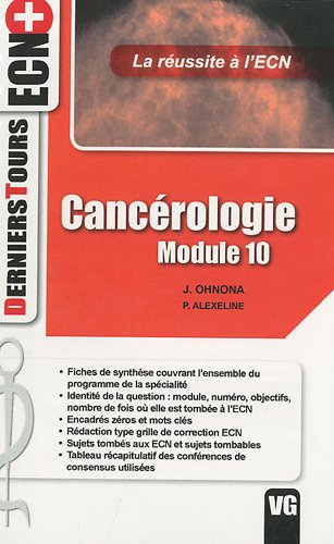 Cancérologie : module 10