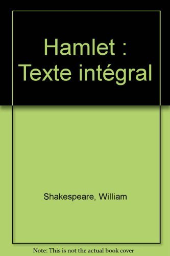 Hamlet, Shakespeare : dossier du professeur