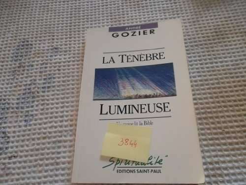 la ténèbre lumineuse : un moine lit la bible