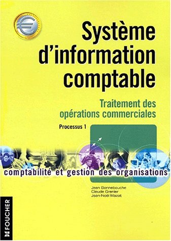 Système d'information comptable : traitement des opérations commerciales : processus 1