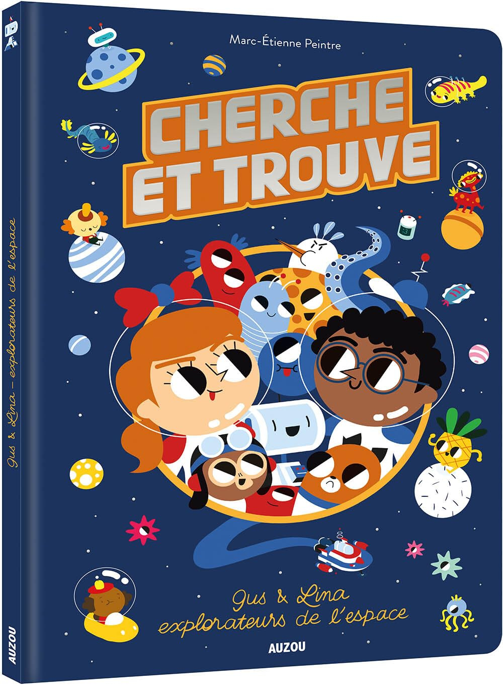 Gus & Lina, explorateurs de l'espace : cherche et trouve