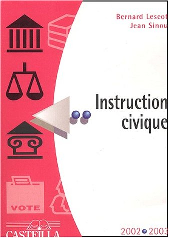 Aide-mémoire : instruction civique, 2002-2003 : les institutions françaises et européennes, la coopé