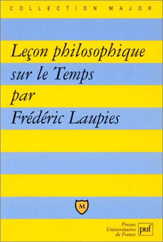 Leçon philosophique sur le temps