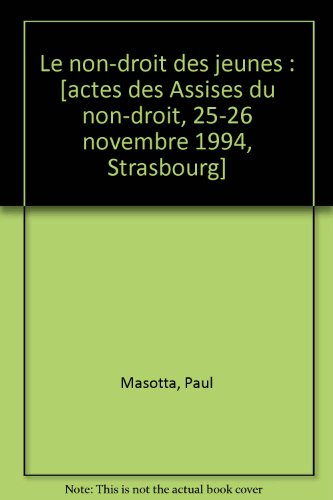 Le non-droit des jeunes