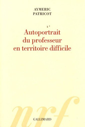 Autoportrait du professeur en territoire difficile