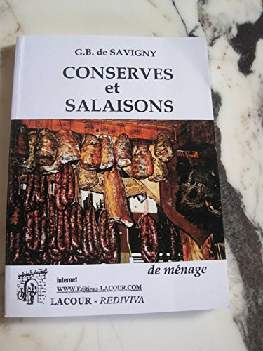 Conserves et salaisons de ménage