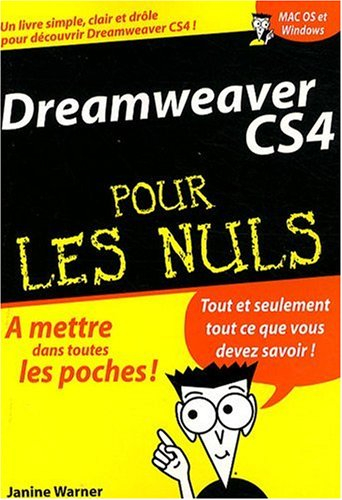 Dreamweaver CS4 pour les nuls