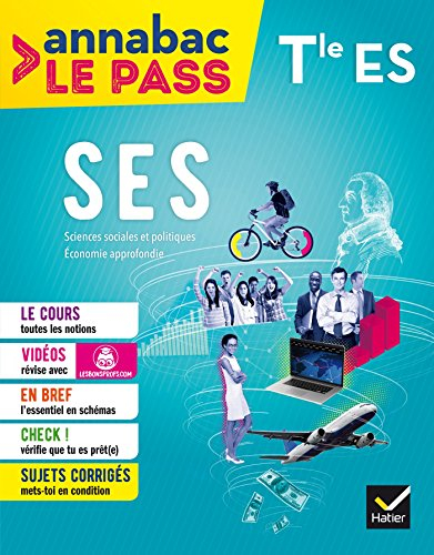 SES, sciences sociales et politiques, économie approfondie terminale ES
