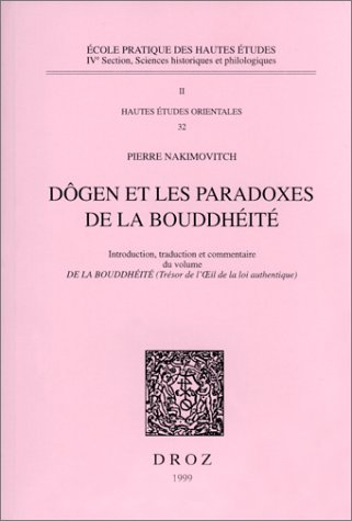 Dôgen et les paradoxes de la bouddhéité
