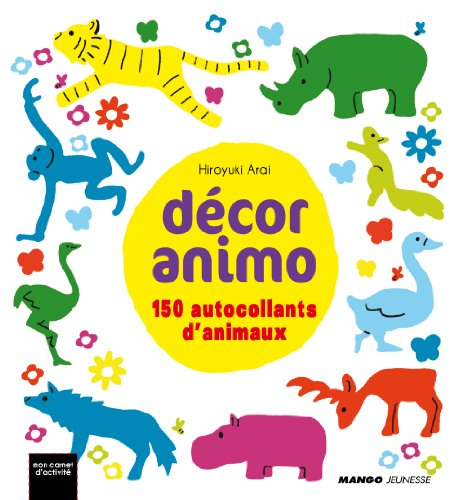 Décor animo : 150 autocollants d'animaux