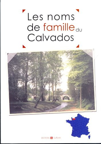 Les noms de famille du Calvados