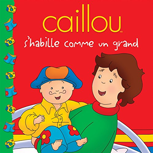 Caillou s'habille comme un grand