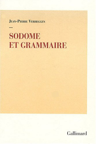 Sodome et grammaire