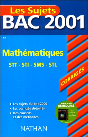 Maths STT, STI, STL, SMS