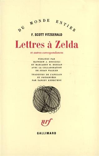 Lettres à Zelda : et autres correspondances