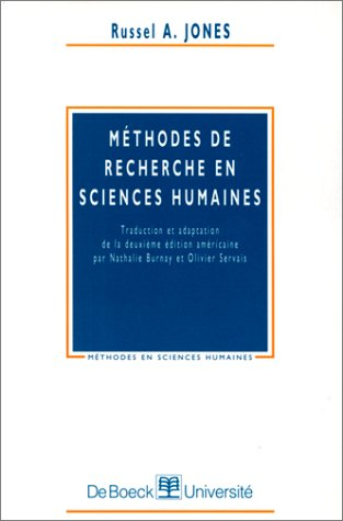 Méthodes de recherche en sciences humaines