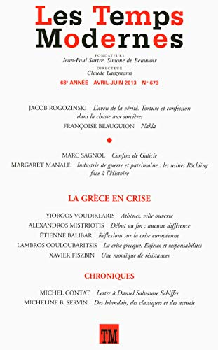 Temps modernes (Les), n° 673