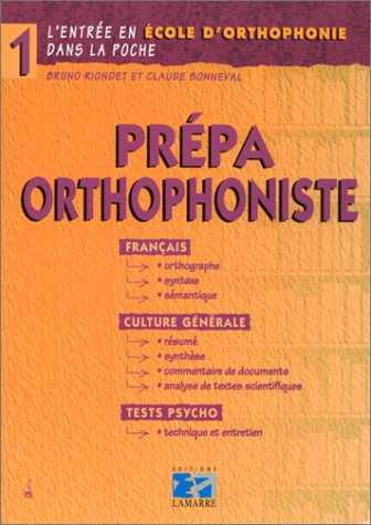prepa orthophoniste