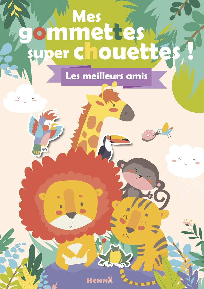 Les meilleurs amis : mes gommettes super chouettes !
